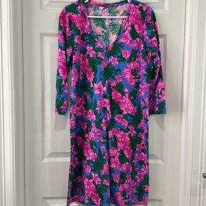 Lilly Pulitzer - Tessa Dress, size L, Cerise Pink